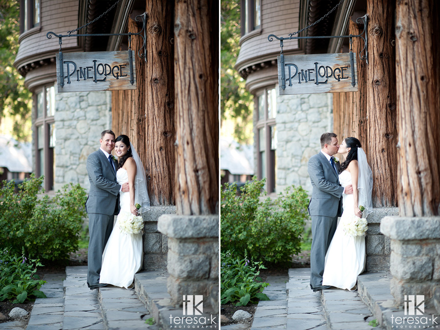pine lodge weddings in Tahoe
